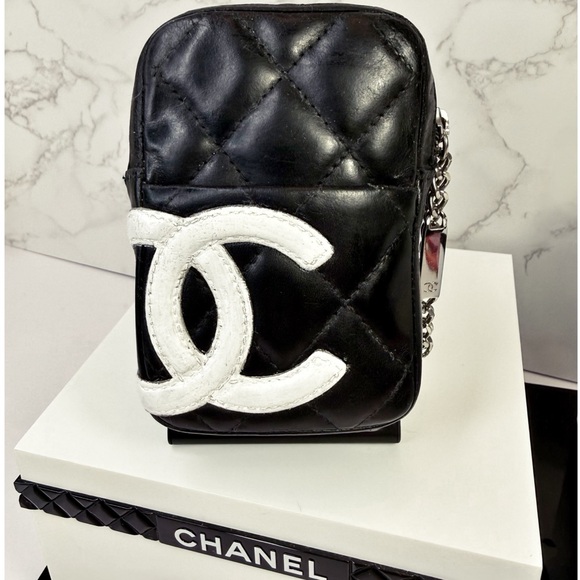 CHANEL Handbags - Chanel CC Logo Lambskin Leather Belt Bag/Crossbody Bag